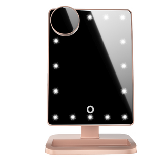 Touch Screen Makeup Mirror With 20 LED Light