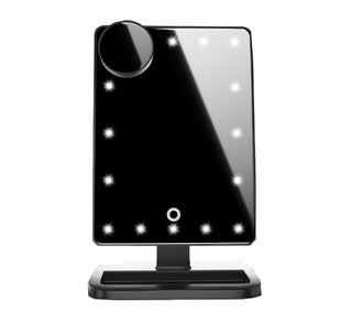Touch Screen Makeup Mirror With 20 LED Light