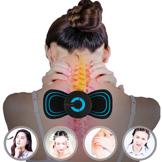 Electric Neck Massage LED Device