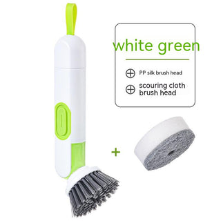 Multi-Functional Long-Handle Liquid-Filled Cleaning Brush