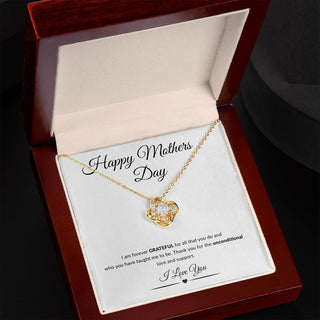 To My Mom – I Couldn’t Imagine My Life Without You | Love Knot Necklace