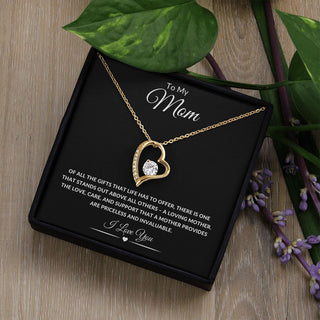 To My Mom | Forever Love Necklace | Mother's Day Necklace